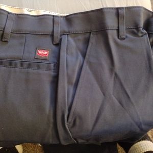 2/$40 NWT, Red Kap Work Pants mens W36/L34, navy blue, Front and rear pockets